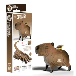 Eugy 120 Capybara Card 3D Puzzle