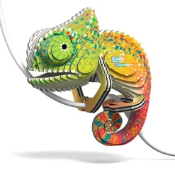 Eugy 75 Chameleon Card 3D Puzzle