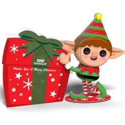 Eugy 82 Christmas Elf Card 3D Puzzle