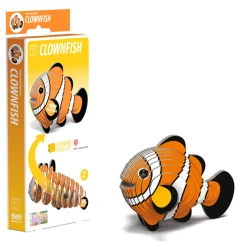 Eugy 37 Clownfish Card 3D Puzzle