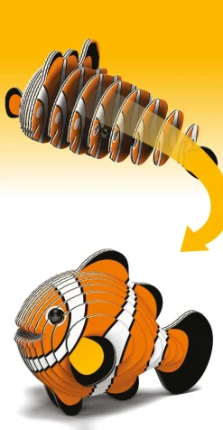 Eugy 37 Clownfish Card 3D Puzzle