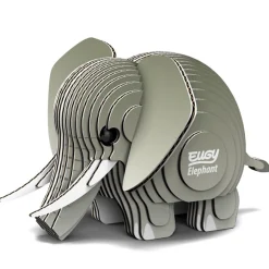 Eugy 10 Elephant Card 3D Puzzle