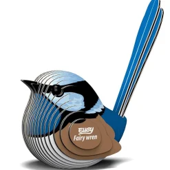 Eugy 25 Fairy wren Card 3D Puzzle