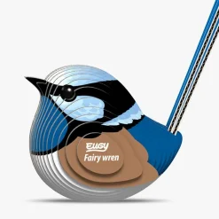 Eugy 25 Fairy wren Card 3D Puzzle