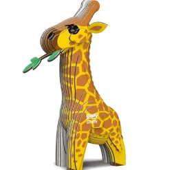 Eugy 09 Giraffe Card 3D Puzzle