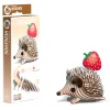 Eugy 26 Hedgehog Card 3D Puzzle
