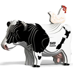 Eugy 79 Holstein Friesian Cow Card 3D Puzzle
