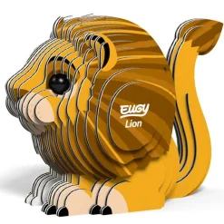 Eugy 70 Lion Card 3D Puzzle