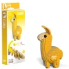 Eugy 34 Llama Card 3D Puzzle