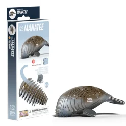 Eugy 122 Manatee Card 3D Puzzle
