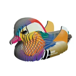 Eugy 96 Mandarin Duck Card 3D Puzzle