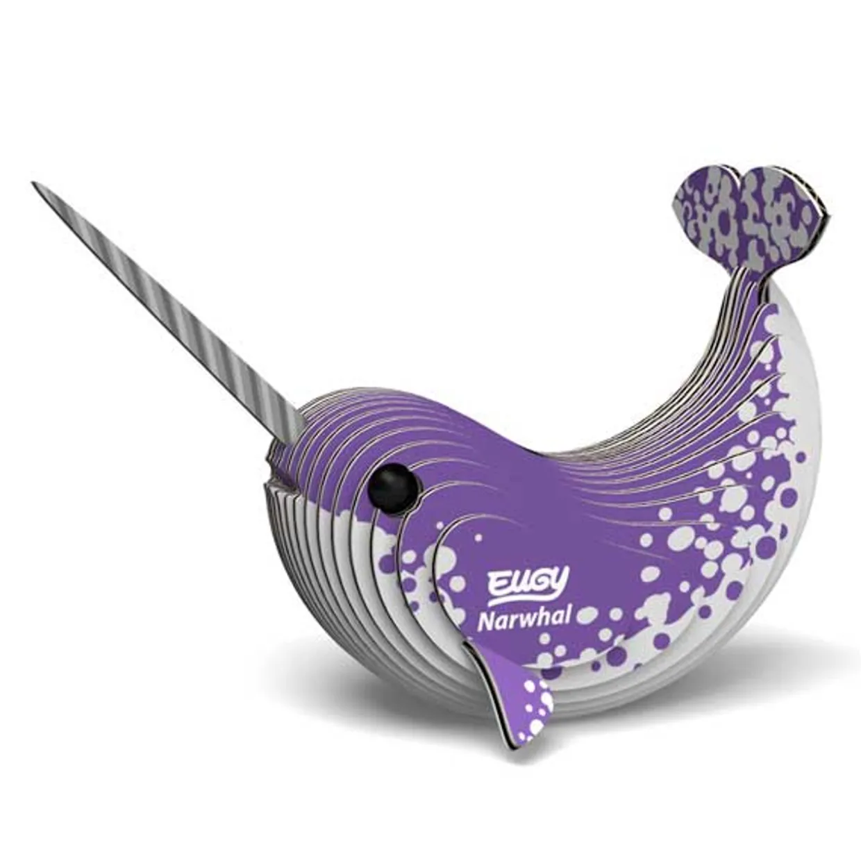 Eugy 33 Narwhal Card 3D Puzzle
