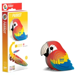Eugy 23 Parrot Card 3D Puzzle