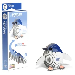 Eugy 17 Penguin Card 3D Puzzle
