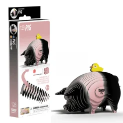 Eugy 128 Pig Card 3D Puzzle
