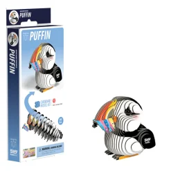 Eugy 101 Puffin Card 3D Puzzle