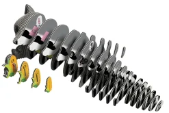 Eugy 103 Raccoon Card 3D Puzzle