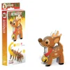 Eugy 54 Reindeer Card 3D Puzzle