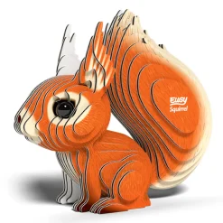 Eugy 83 Squirrel Card 3D Puzzle