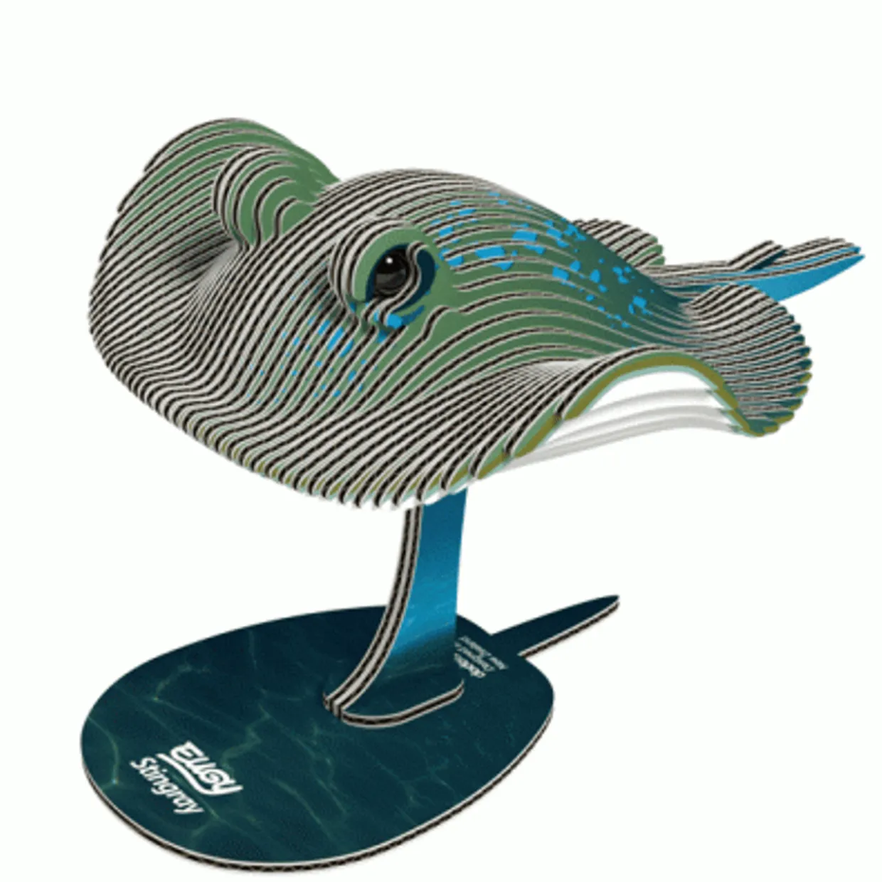 Eugy 102 Stingray Card 3D Puzzle