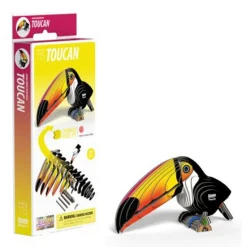 Eugy 115 Toucan Card 3D Puzzle