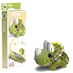 Eugy 06 Tricera Card 3D Puzzle