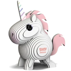 Eugy 14 Unicorn Card 3D Puzzle