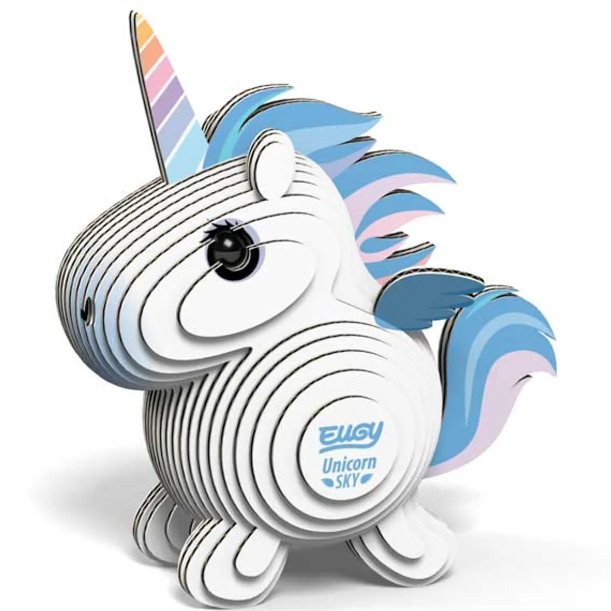 Eugy 69 Unicorn Sky Card 3D Puzzle