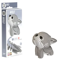 Eugy 40 Wolf Card 3D Puzzle