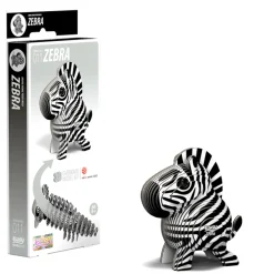 Eugy 11 Zebra Card 3D Puzzle