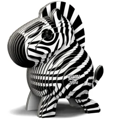 Eugy 11 Zebra Card 3D Puzzle
