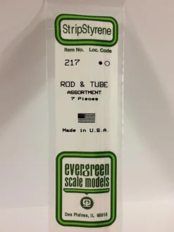 Evergreen Assorted Rod and Tube Pack
