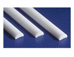 Evergreen Plastic Half Round Strip 0.06