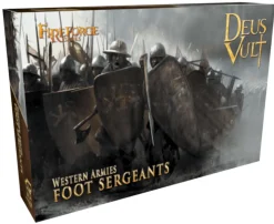 Fireforge Games 28mm Deus Vult - Foot Sergeants