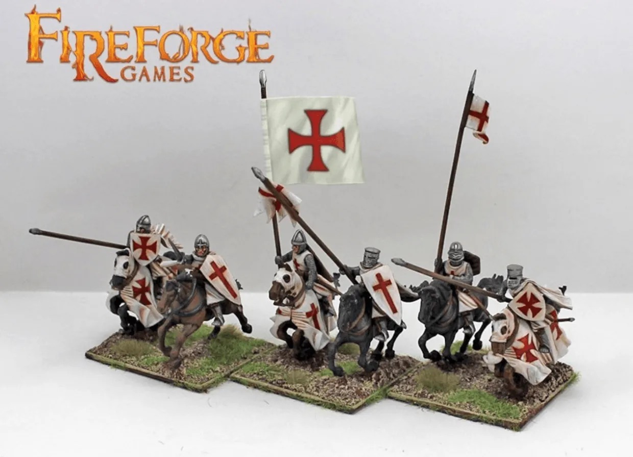 Fireforge Games 28mm Deus Vult - Templar Knights