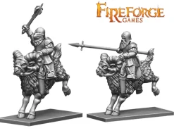 Fireforge Games 28mm Forgotten World - Stone Realm Dwarf Rambukk Raiders