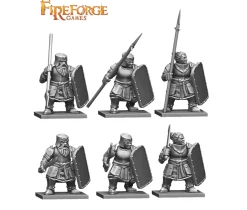 Fireforge Games 28mm Forgotten World - Stone Realm Dwarf Warriors