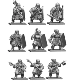 Fireforge Games 28mm Forgotten World - Stone Realm Dwarf Hammerers