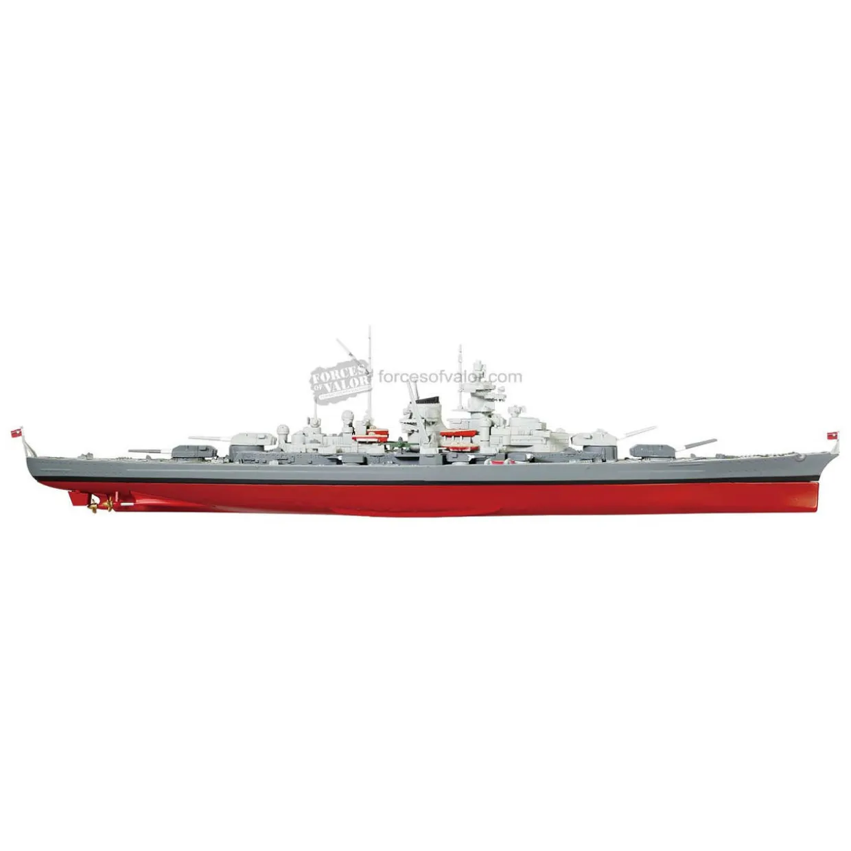 Forces Of Valor 1/700 German Battleship Tirpitz Norway 1942 Diecast Model