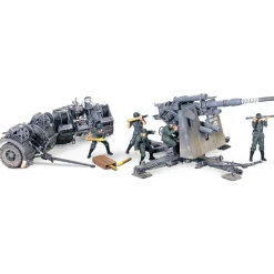 Forces Of Valor 1/32 German Krupp Flak 36 with Flak Rohr 36 gun barrel & sd. 202 tow vehicle Diecast Model