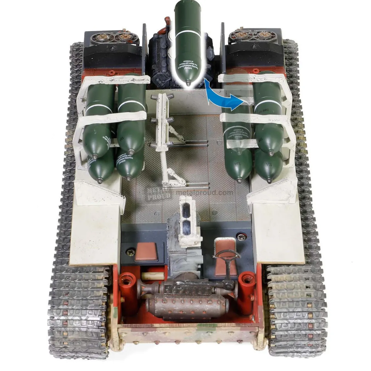 Forces Of Valor 1/32 German Sturmmorserwagen 606/4 Mit 38cm RW 61 L/3.5 "Sturmtiger" Diecast Model