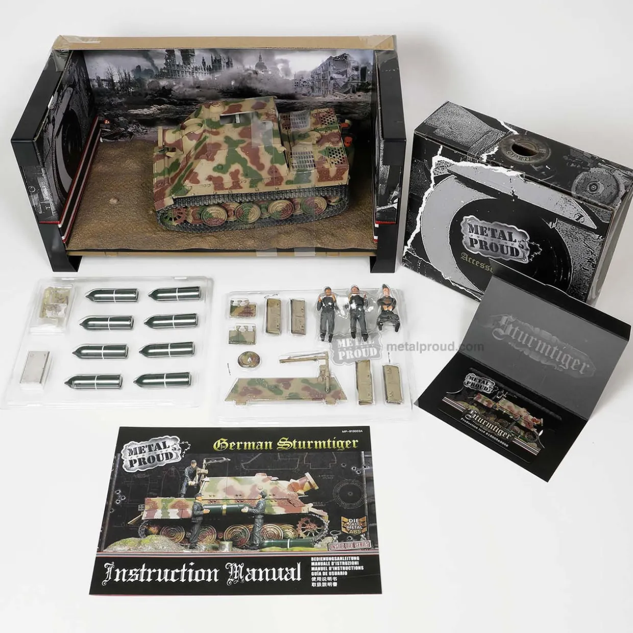 Forces Of Valor 1/32 German Sturmmorserwagen 606/4 Mit 38cm RW 61 L/3.5 "Sturmtiger" Diecast Model