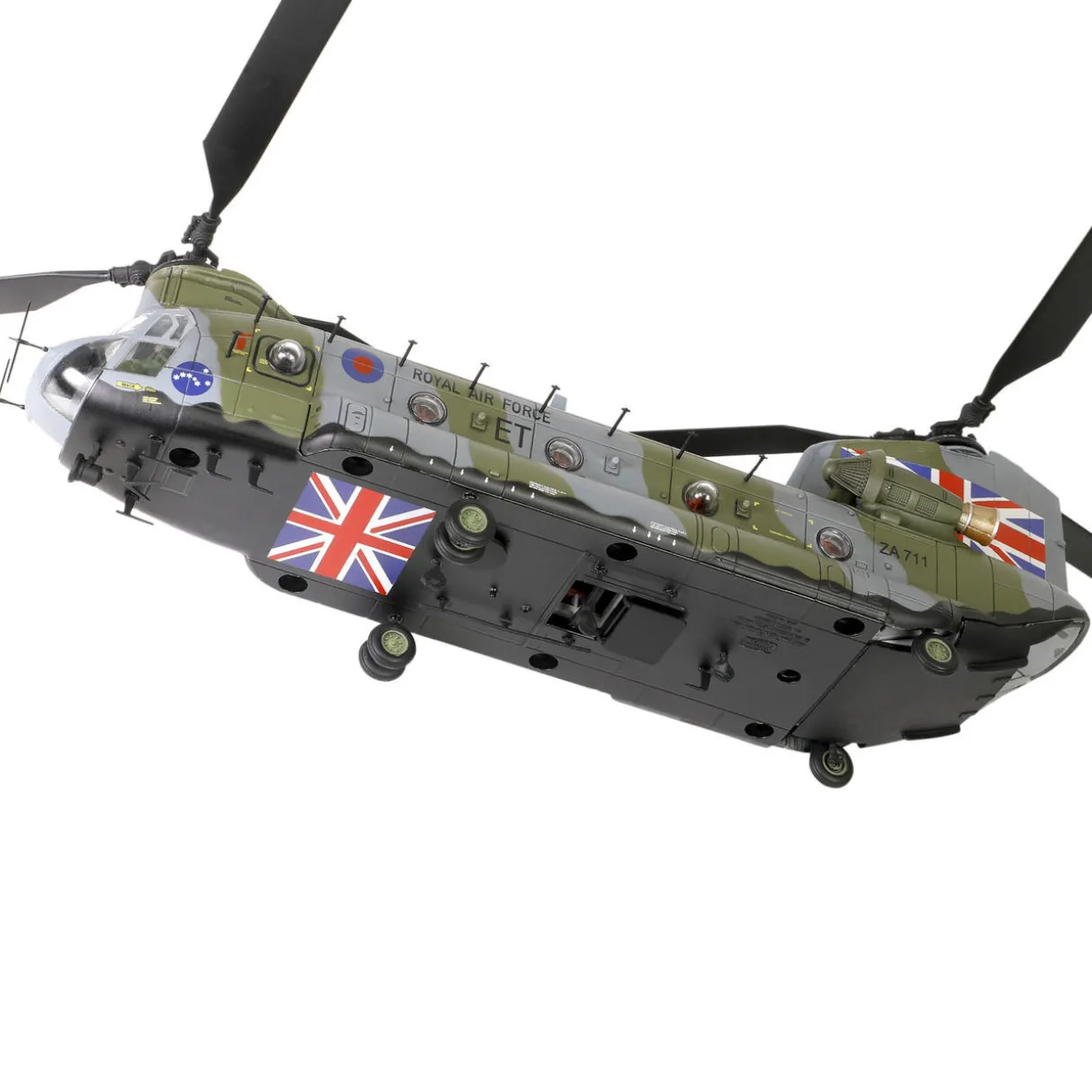Forces Of Valor 1/72 Royal Air Force Chinook HC Mk1 Helicopter 1984 Diecast Model