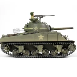 Forces Of Valor 1/32 U.S. Medium Tank Sherman M4A3 (75), VVSS Suspension & 57° Glacis Direct Vision Diecast Model