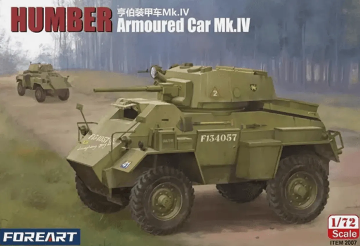 Fore Hobby 1/72 Humber Armoured Car Mk.IV