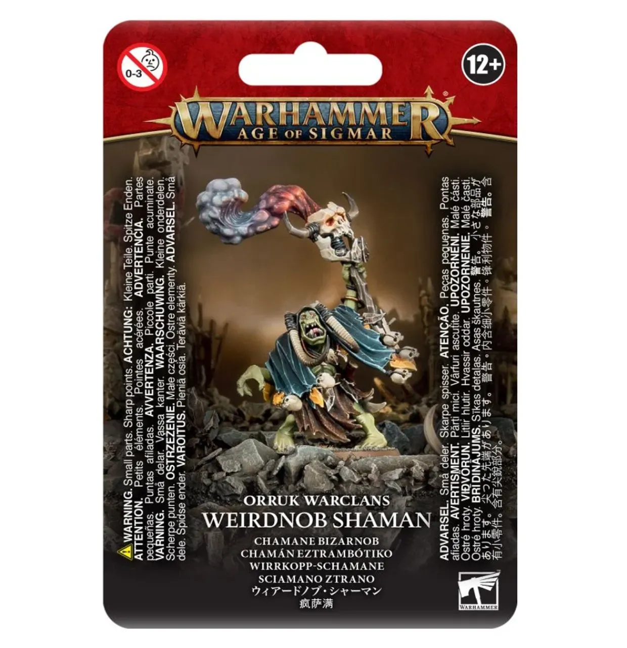Games Workshop Age of Sigmar - Orruk Warclans - Ironjawz - Weirdnob Shaman