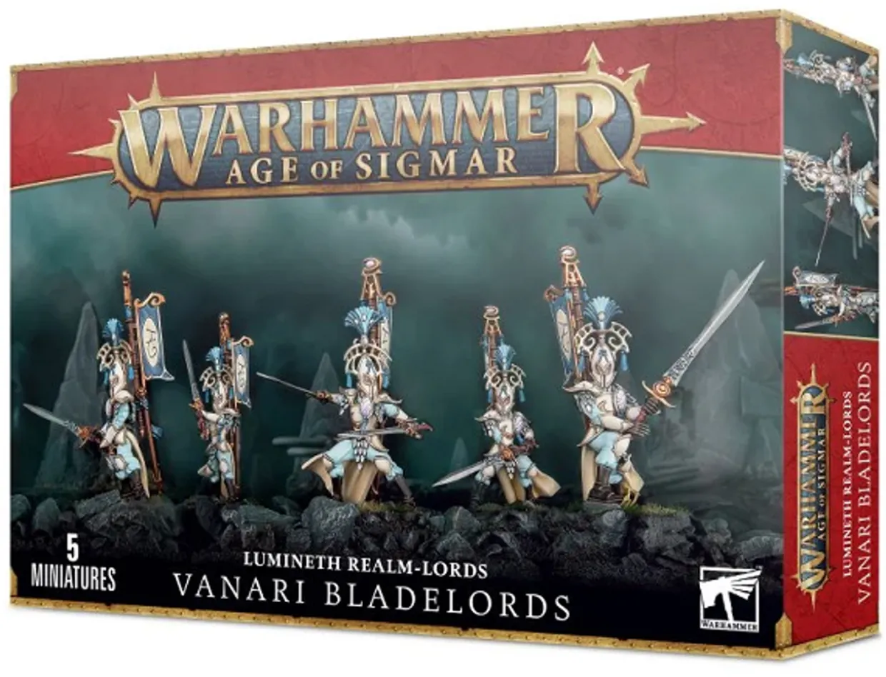 Games Workshop Age of Sigmar - Lumineth Realm Lords - Vanari Bladelords