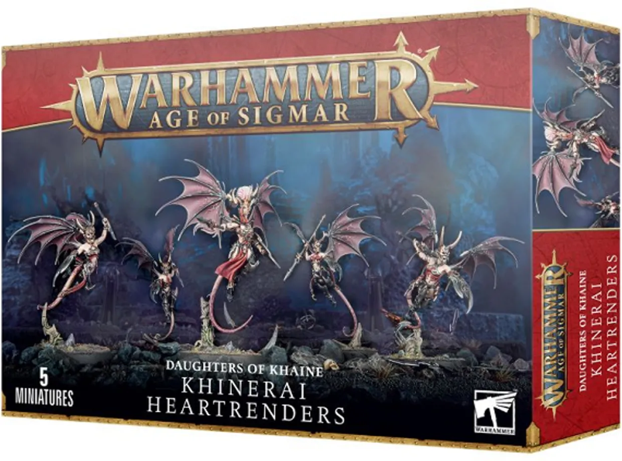 Games Workshop Age of Sigmar - Daughters of Khaine - Khinerai Heartrenders or Lifetakers