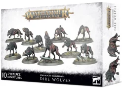 Games Workshop Age of Sigmar - Soulblight Gravelords - Dire Wolves