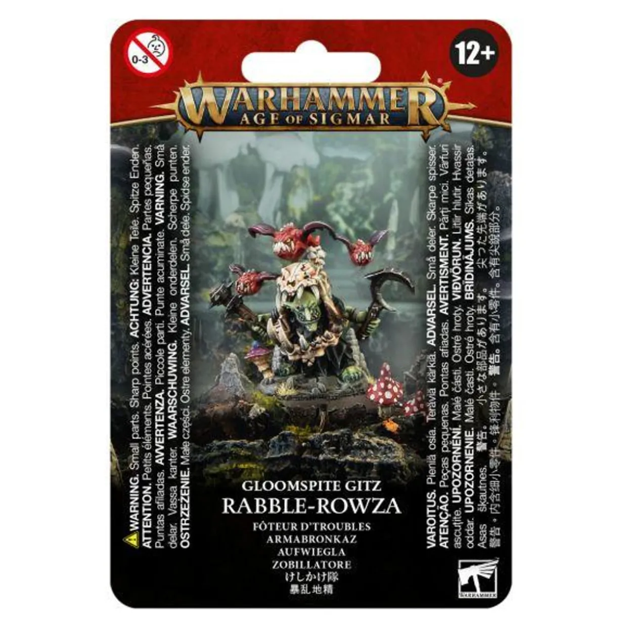 Games Workshop Age of Sigmar - Gloomspite Gitz - Moonclan - Rabble-rowza